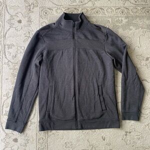 Alfani Slim Fit Grey Zip Up - Men’s Large